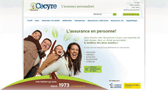 Desktop Screenshot of cecys.fr